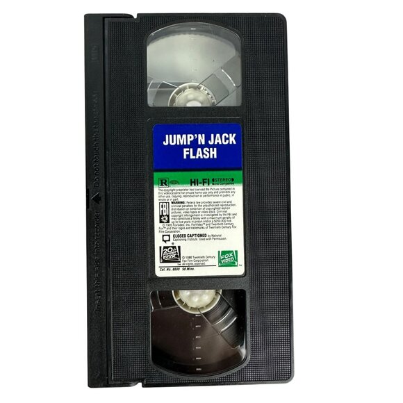 Jumpin’ Jack Flash VHS 1986 Whoopi Goldberg Comedy Directed By Penny Marshall R - Picture 3 of 8